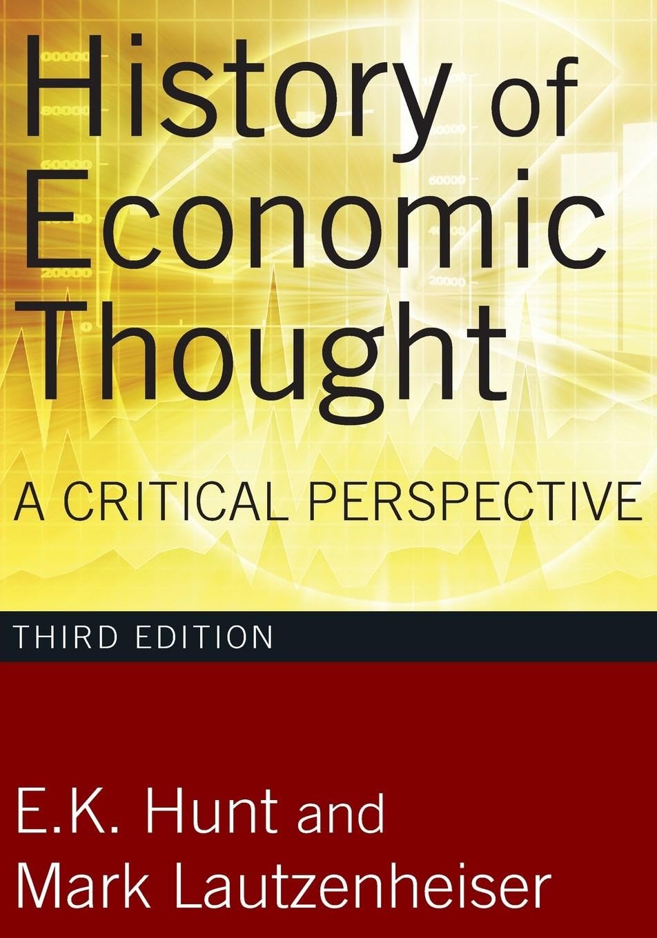 Picture of History of Economic Thought: A Critical Perspective Book by E. K. Hunt and Mark Lautzenheiser (Premium - Paperback)