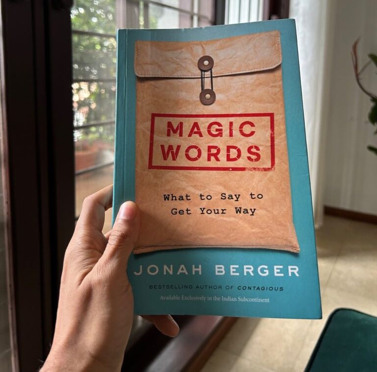 Picture of Magic Words Book by Jonah Berger (Premium Quality - Paperback)