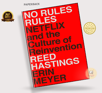 Picture of No Rules Rules: Netflix and the Culture of Reinvention Book by Erin Meyer and Reed Hastings (Paperback)