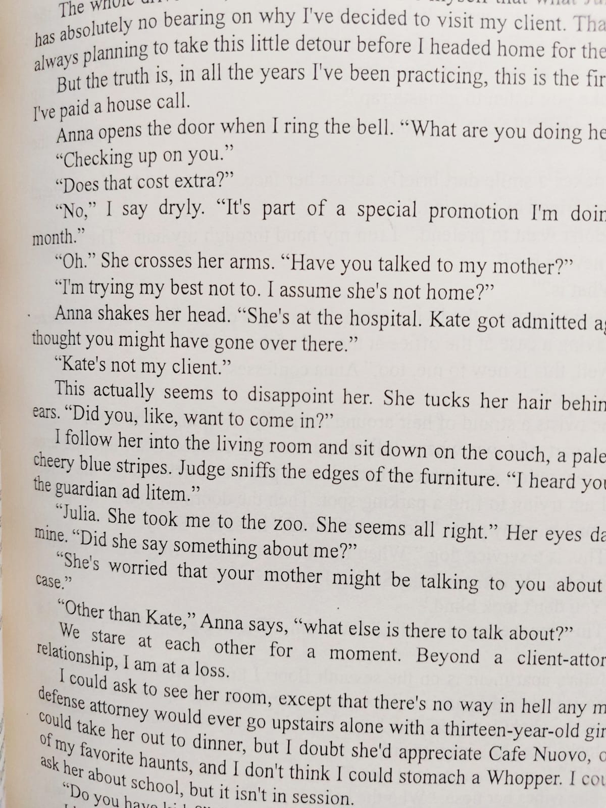 Picture of My Sister's Keeper Novel by Jodi Picoult