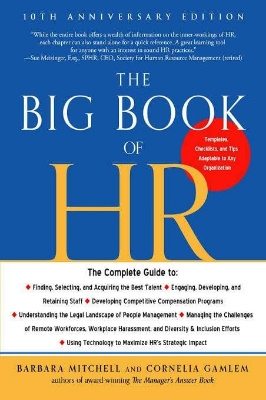Picture of The Big Book of HR by Barbara Mitchell and Cornelia Gamlem (Paperback)