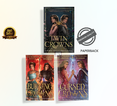 Picture of Twin Crowns Series 3 Books Set by Katherine Webber (Cursed Crowns, Burning, Twin)