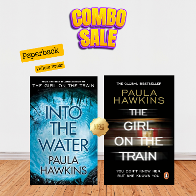 Picture of Paula Hawkins  2 Books Set (Into the Water & The Girl on the Train) - Paperback