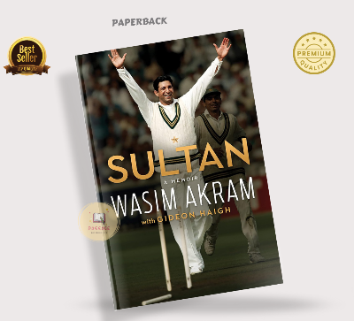 Picture of Sultan: A Memoir Book by Gideon Haigh and Wasim Akram (Premium Print | Paperback)