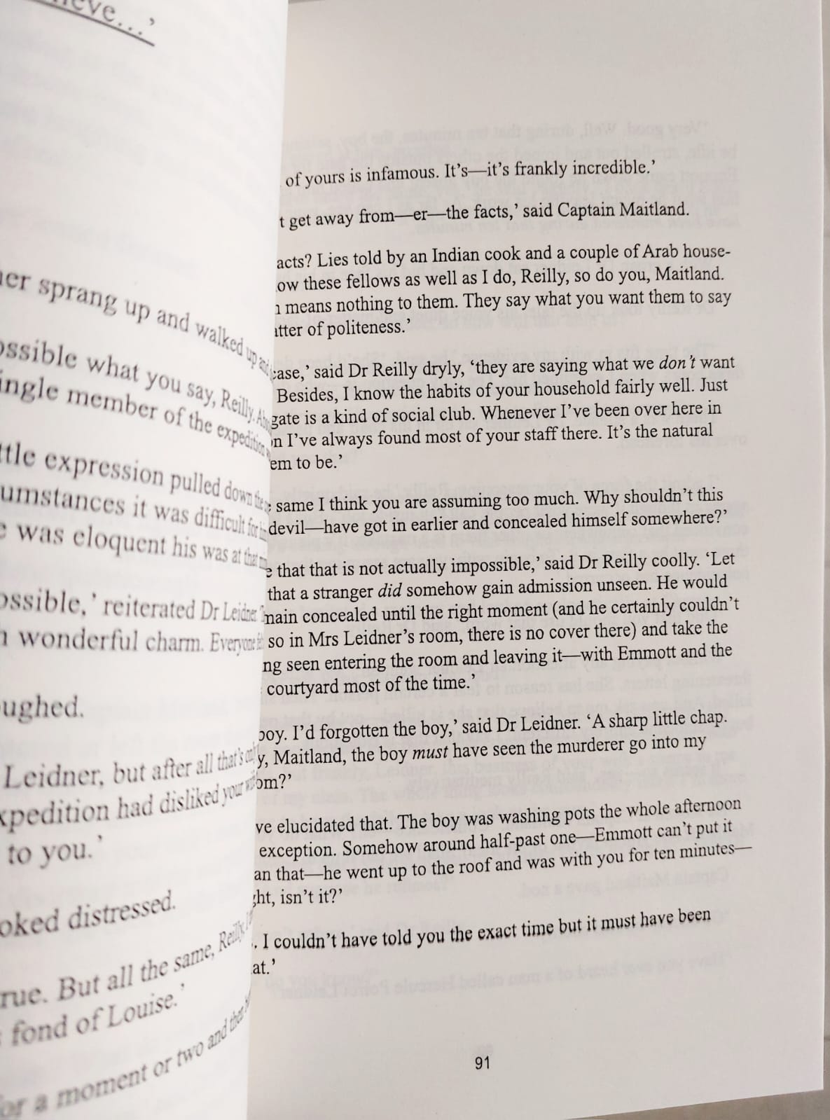 Picture of Murder in Mesopotamia Book by Agatha Christie (Premium Print | Paperback)