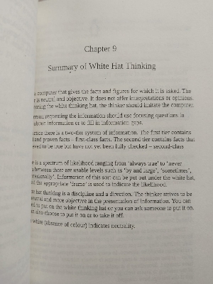 Picture of Six Thinking Hats Book by Edward de Bono (Paperback)