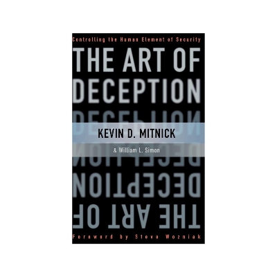 Picture of The Art of Deception Book by Kevin Mitnick and William L. Simon (Paperback)