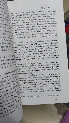 Picture of Things Fall Apart Novel by Chinua Achebe (Yellowish - Paperback)