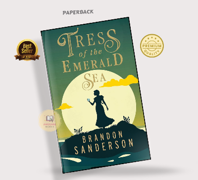 Picture of Tress of the Emerald Sea Novel by Brandon Sanderson (Paperback)