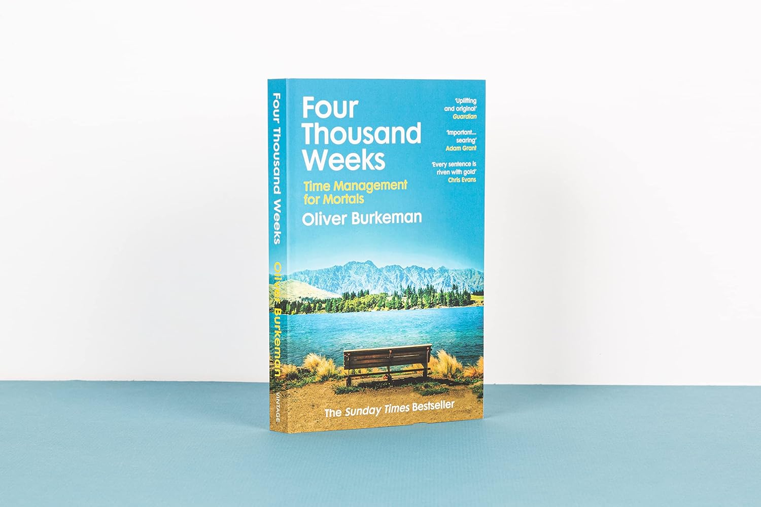 Picture of Four Thousand Weeks: Time Management for Mortals Book by Oliver Burkeman (Paperback)