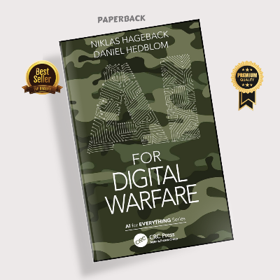 Picture of AI for Digital Warfare Book by Daniel Hedblom and Niklas Hageback