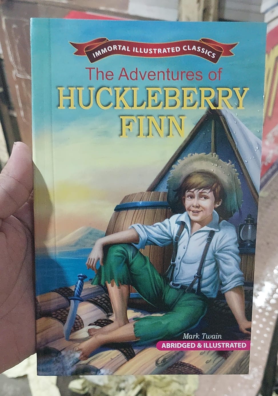Picture of The Adventures of Huckleberry Finn by Mark Twain - Regular Print - Paperback