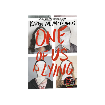 Picture of One of Us Is Lying Novel by Karen M. McManus (Premium Print - Paperback)