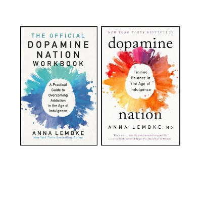 Picture of 2 books Combo The Official Dopamine Nation Workbook & Dopamine Nation by Anna Lembke  (Premium Print - Paperback)