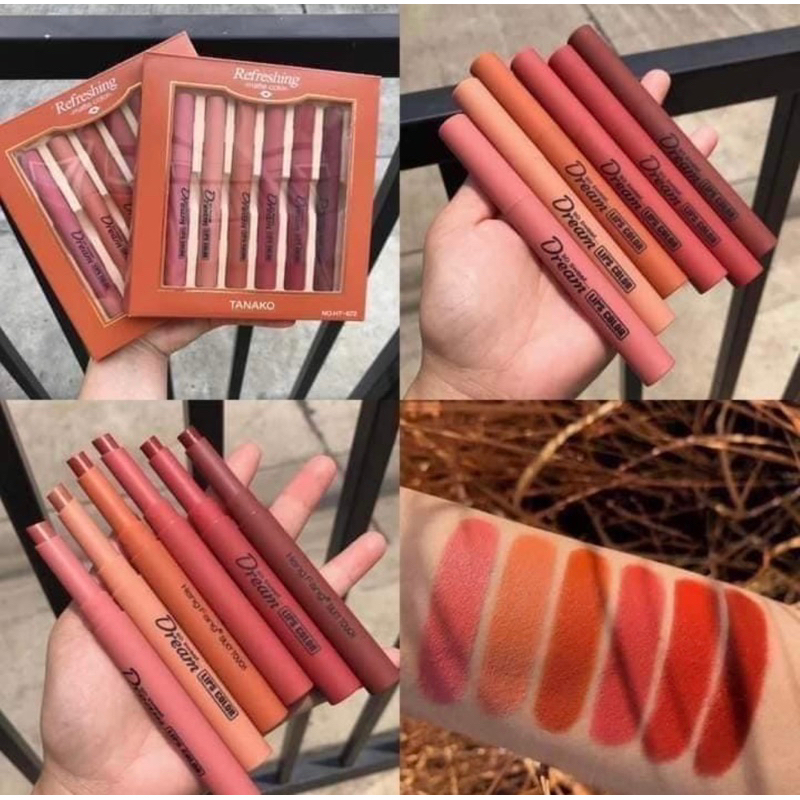Picture of HengFang Matte Lipstick 6 Pcs Set