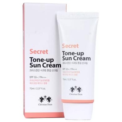 Picture of Christian Dean Secret Tone-Up Sun Cream with SPF50+ - 70ml
