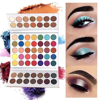 Picture of Beauty Glazed Gorgeous Me 63 Colors eyeshadow pallete Glitter Makeup Matte Eye shadow make up palette