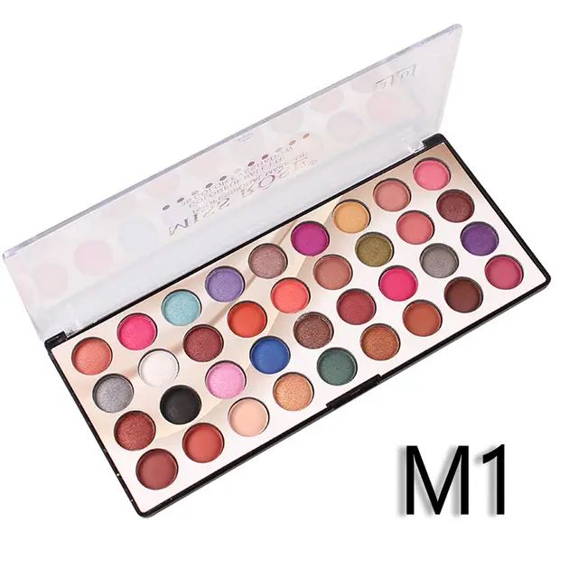 Picture of Miss Rose 36 Color Eyeshadow Pallets Waterproof Eye Makeup