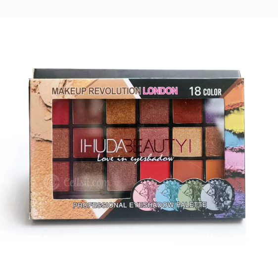 Picture of HUDA 18 Color Eyeshadow Palettes