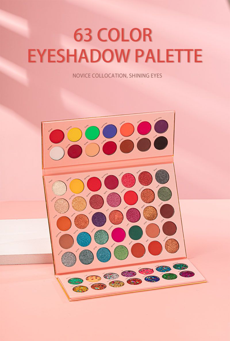 Picture of Who's That Girl 63 Colors Eyeshadow Palette