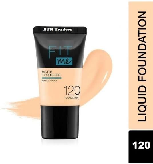 Picture of MAYBELLINE FIT ME MATTE + PORELESS LIQUID FOUNDATION TUBE - SHADE 120