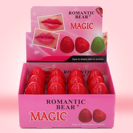 Picture of Forzero Strawberry Lip Balm Moisturizing Smooth Lip Lines Anti-Drying Lip Care Product