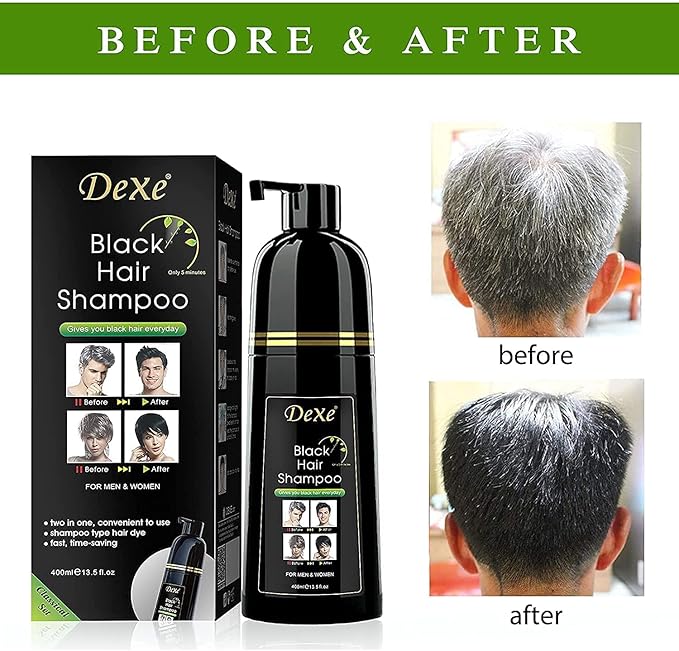 Picture of Dexe Black Hair Shampoo 400ml