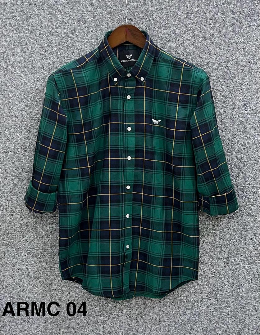 Picture of Armani Check Shirt 04