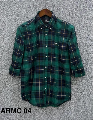 Picture of Armani Check Shirt 04
