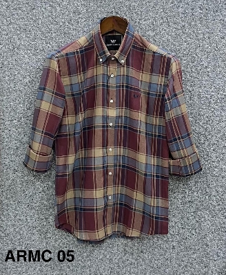 Picture of Armani Check Shirt 05