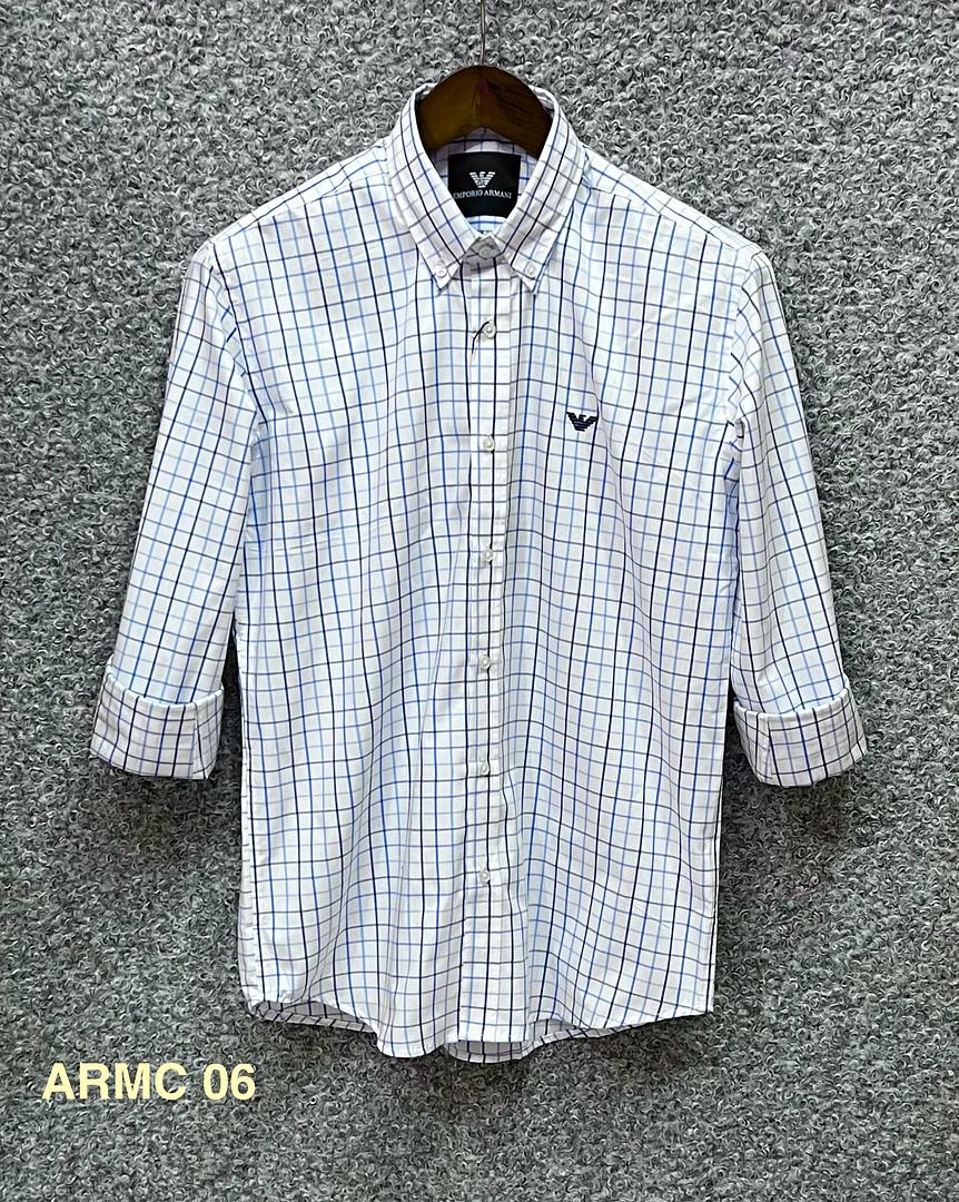 Picture of Armani Check Shirt 06