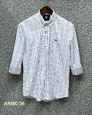 Picture of Armani Check Shirt 06