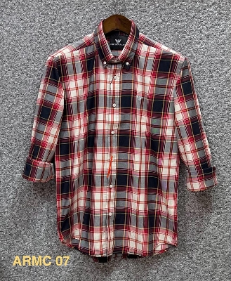 Picture of Armani Check Shirt 07