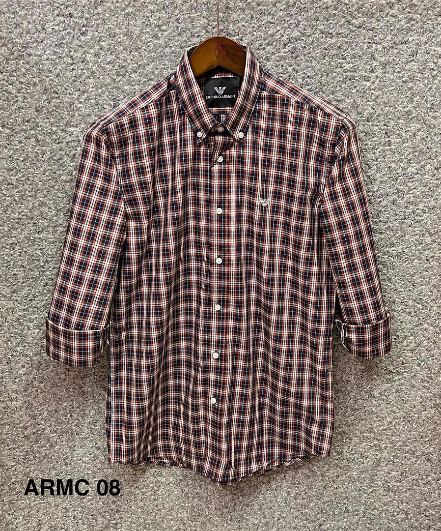 Picture of Armani Check Shirt 08