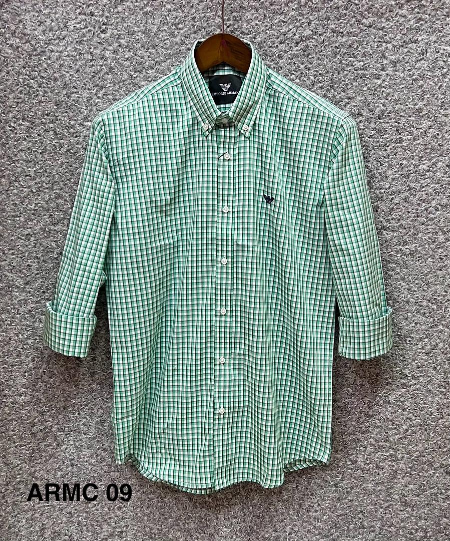Picture of Armani Check Shirt 09