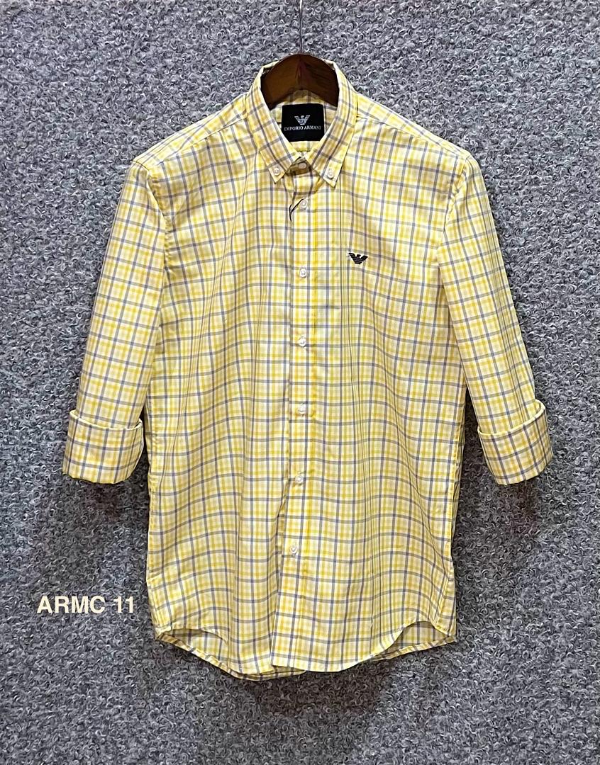 Picture of Armani Check Shirt 11