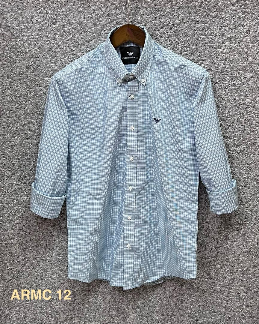Picture of Armani Check Shirt 12