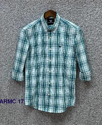Picture of Armani Check Shirt 17