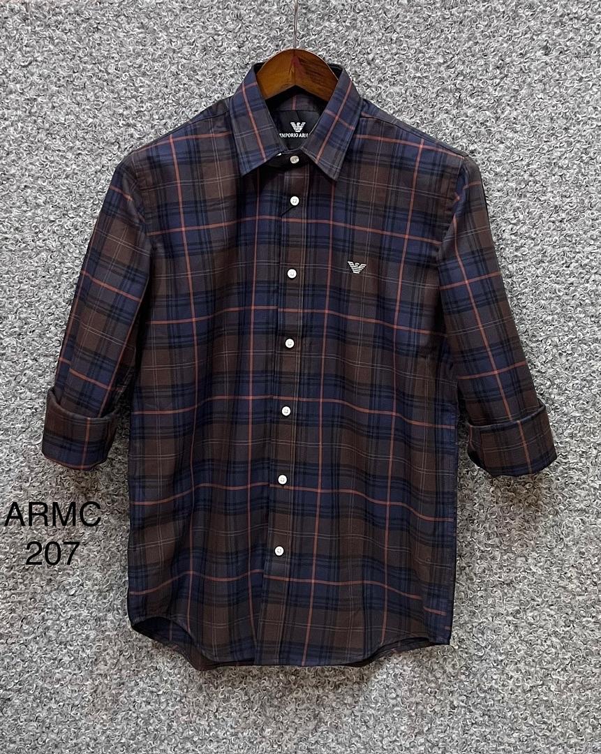 Picture of Armani Check Shirt 207