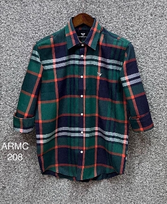 Picture of Armani Check Shirt 208