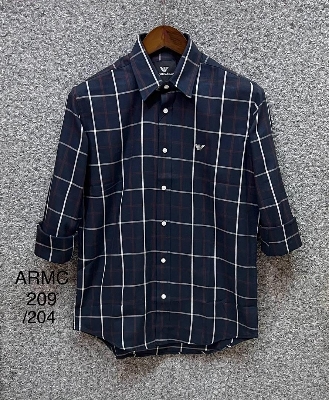 Picture of Armani Check Shirt 209
