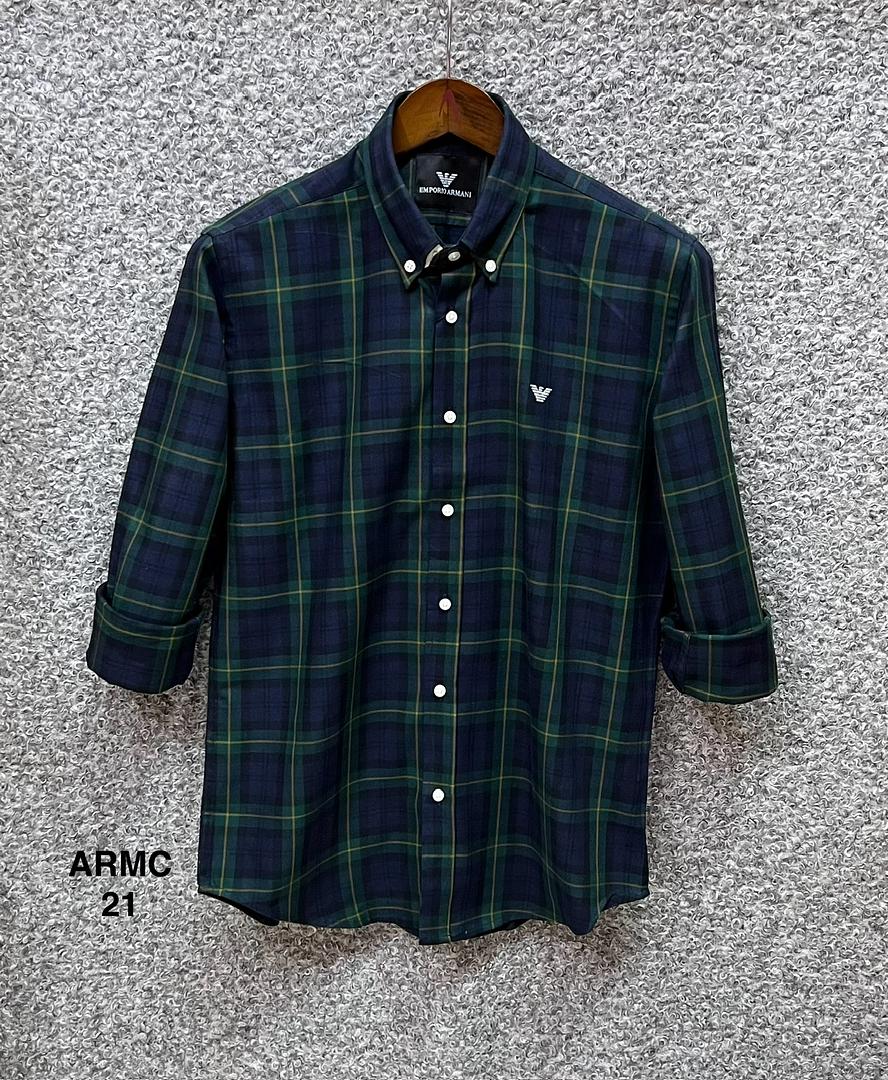 Picture of Armani Check Shirt 21