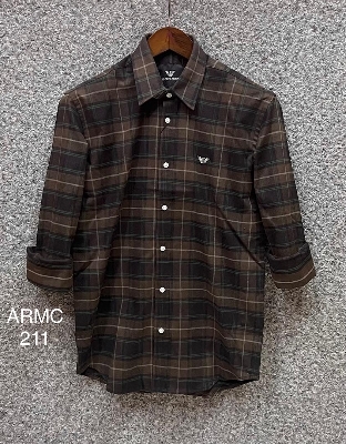 Picture of Armani Check Shirt 211