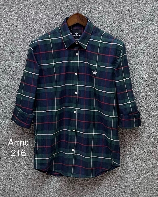 Picture of Armani Check Shirt 216