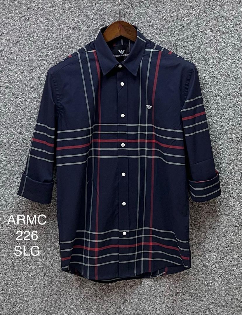 Picture of Armani Check Shirt 226