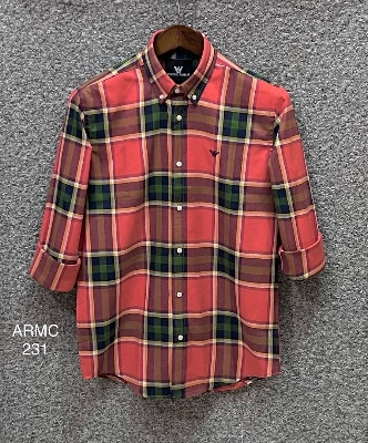 Picture of Armani Check Shirt 231
