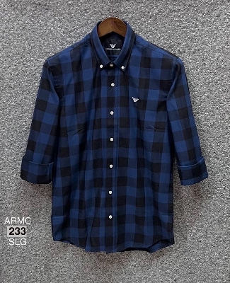 Picture of Armani Check Shirt 233