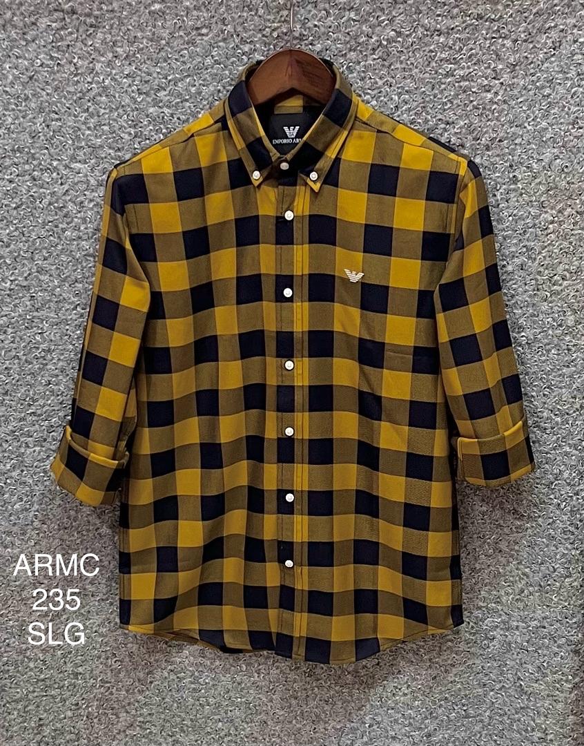 Picture of Armani Check Shirt 235
