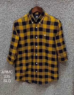Picture of Armani Check Shirt 235