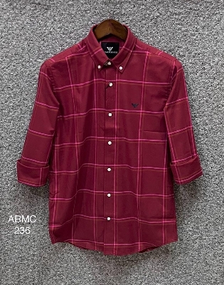 Picture of Armani Check Shirt 236